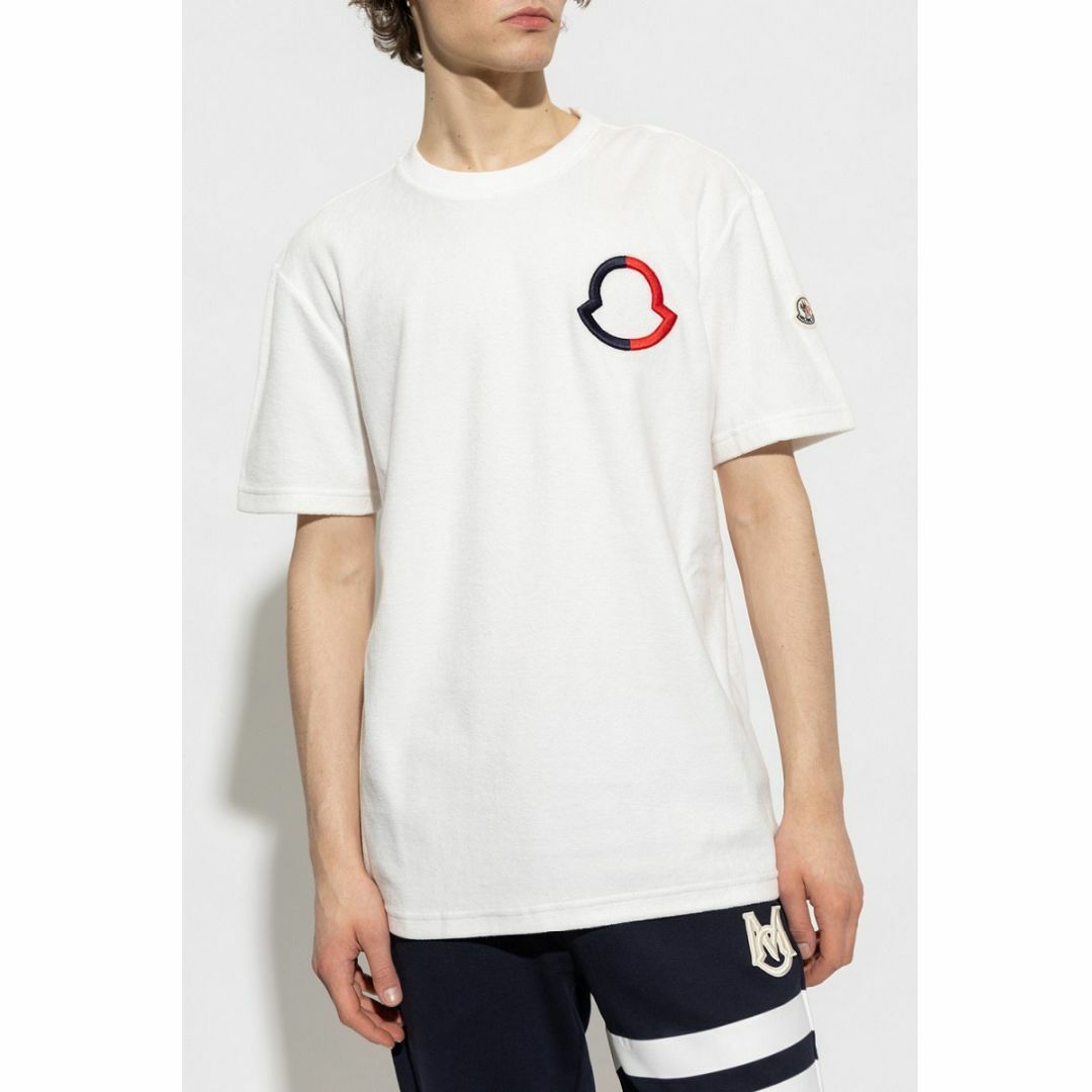 MONCLER(モンクレール)の送料無料 202 MONCLER GRENOBLE モンクレール グルノーブル 8C00003 899VV ホワイト Tシャツ カットソー 半袖 size M メンズのトップス(Tシャツ/カットソー(半袖/袖なし))の商品写真