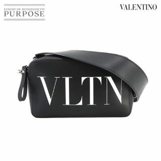 ヴァレンティノガラヴァーニ(valentino garavani)のヴァレンティノ ガラヴァーニ VALENTINO GARAVANI VLTN ショルダー バッグ レザー ネロ ビアンコ 2B0704 VLP 90230649(ショルダーバッグ)