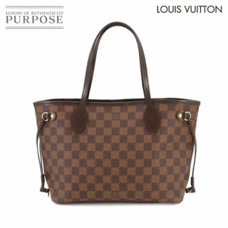 ルイヴィトン(LOUIS VUITTON)の新品同様 ルイ ヴィトン LOUIS VUITTON ダミエ ネヴァーフル PM トート バッグ エベヌ N51109 ブラウン VLP 90230667(トートバッグ)