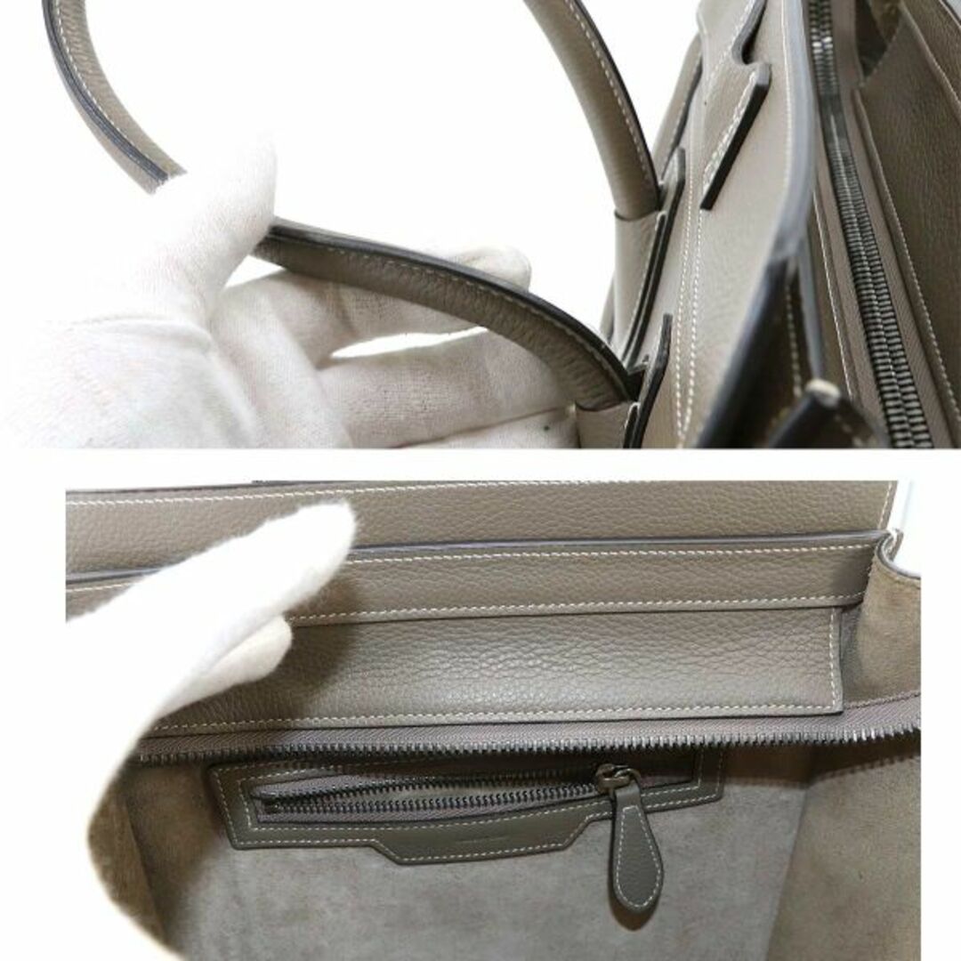 celine(セリーヌ)の新品同様 セリーヌ CELINE ラゲージ マイクロショッパー ハンド バッグ レザー スリ 189793 VLP 90231305 レディースのバッグ(ハンドバッグ)の商品写真