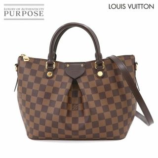 ルイヴィトン(LOUIS VUITTON)の新品同様 ルイ ヴィトン LOUIS VUITTON ダミエ シエナ PM 2way ハンド ショルダー バッグ エベヌ N41545 VLP 90231390(ハンドバッグ)