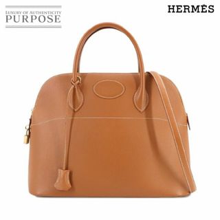 エルメス(Hermes)のエルメス HERMES ボリード 35 2way ハンド ショルダー バッグ クシュベル エプソン ゴールド □B刻印 VLP 90231702(ハンドバッグ)