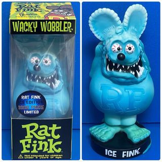 ファンコ(FUNKO)のFUNKO  Rat Fink ボビングヘッド フィギュア ICE 新品 H(アメコミ)