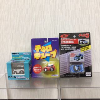 タカラトミー(Takara Tomy)のチョロQ  EPSON NSX   チョロキューブ(非売品)  エスティマ　３台(ミニカー)