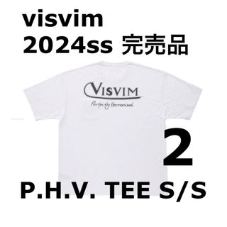 ヴィスヴィム(VISVIM)のvisvim 2024ss P.H.V. TEE S/S Blackサイズ2完売(Tシャツ/カットソー(半袖/袖なし))