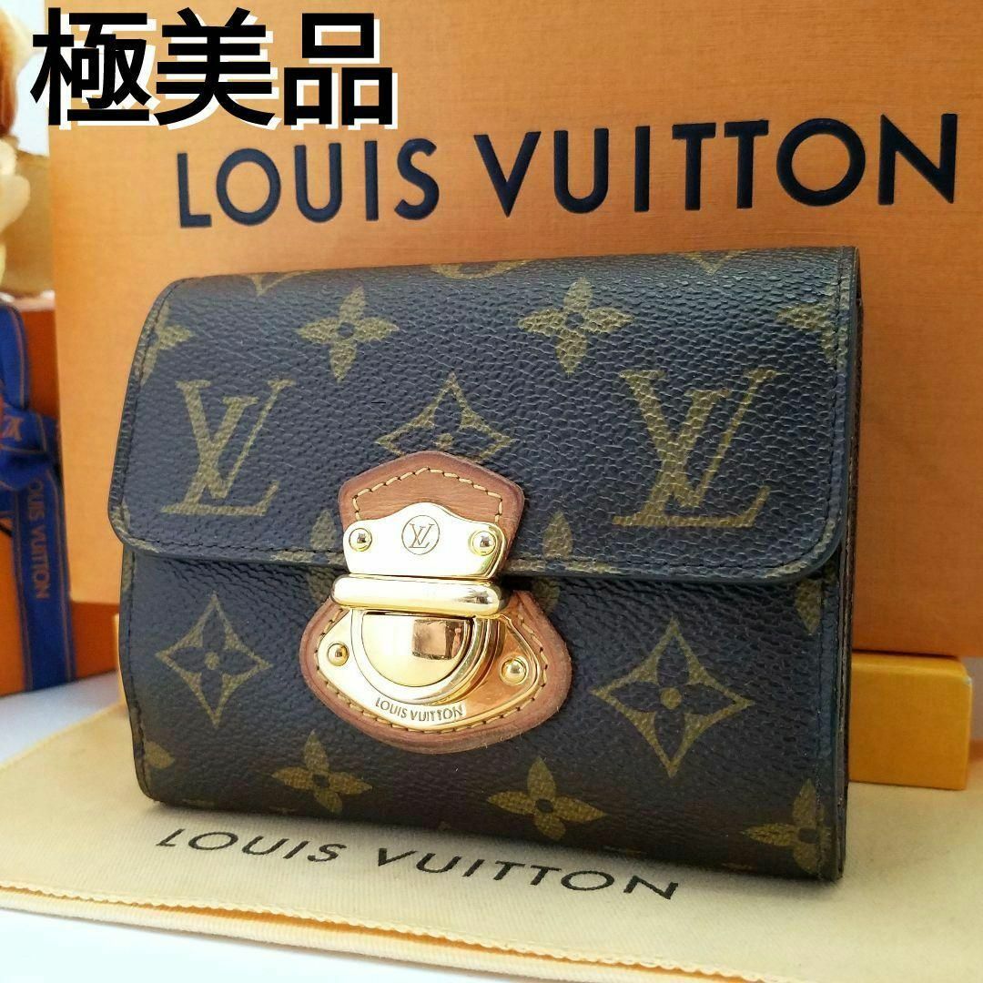 LOUIS VUITTON(ルイヴィトン)の極美品 ルイヴィトン モノグラム ポルトフォイユ ジョイ 三つ折り財布 コアラ系 レディースのファッション小物(財布)の商品写真