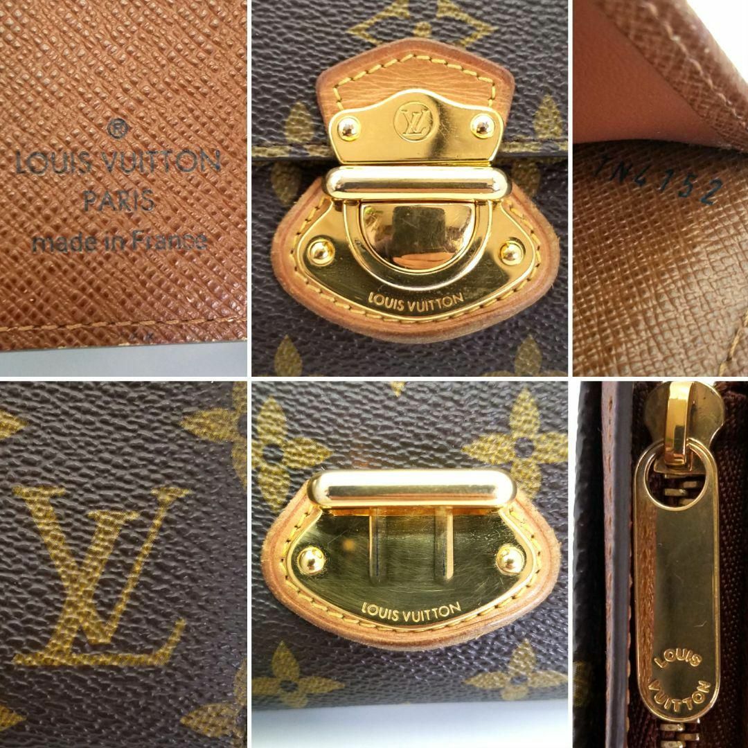 LOUIS VUITTON(ルイヴィトン)の極美品 ルイヴィトン モノグラム ポルトフォイユ ジョイ 三つ折り財布 コアラ系 レディースのファッション小物(財布)の商品写真