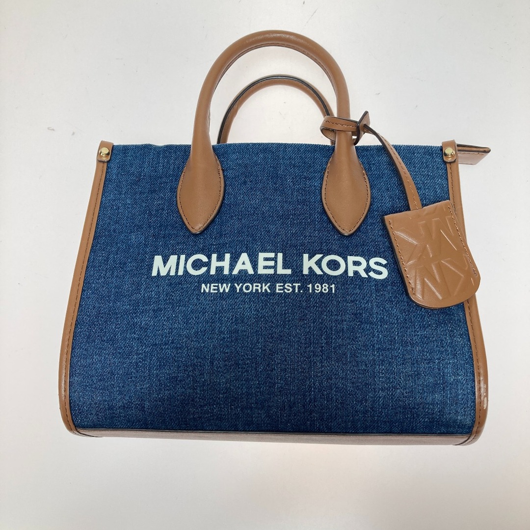 Michael Kors(マイケルコース)の◎◎MICHAEL KORS マイケルコース 2WAYショルダーバッグ ハンドバッグ デニム レディース 35F2G7ZC5C インディゴ レディースのバッグ(その他)の商品写真