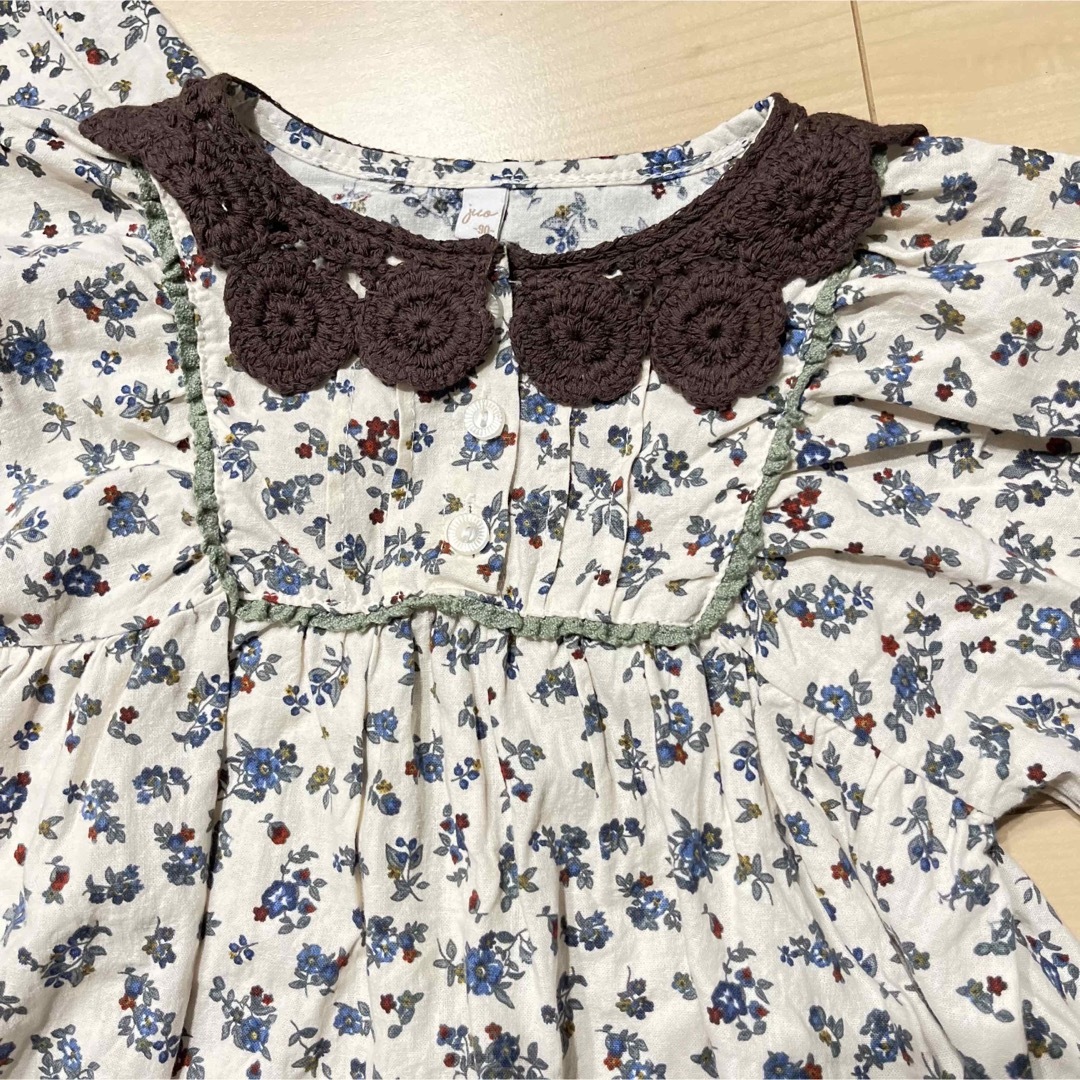 バースデイ(バースデイ)のjuo ワンピース 姉妹 お揃い 90 100 キッズ/ベビー/マタニティのキッズ服女の子用(90cm~)(ワンピース)の商品写真