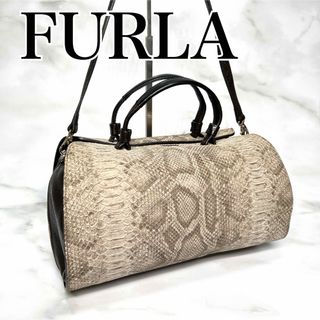 フルラ(Furla)のFURLA フルラ　ハンドバッグ　ショルダーバッグ　2wsy 肩掛け　パイソン(ショルダーバッグ)