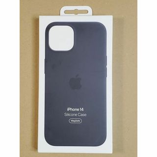 アップル(Apple)のApple 純正品 iPhone 14 シリコン ケース ミッドナイト 新品(iPhoneケース)