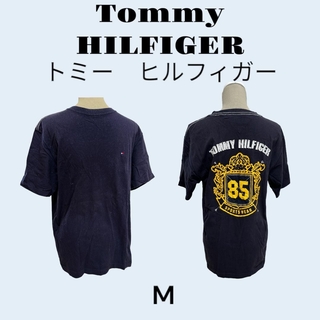 TOMMY HILFIGER - TOMMY HILFIGER トミーヒルフィガー Tシャツ カットソー　ネイビー