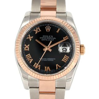 ロレックス(ROLEX)のロレックス デイトジャスト 116231･3 SSxPG 自動巻 D番(腕時計(アナログ))