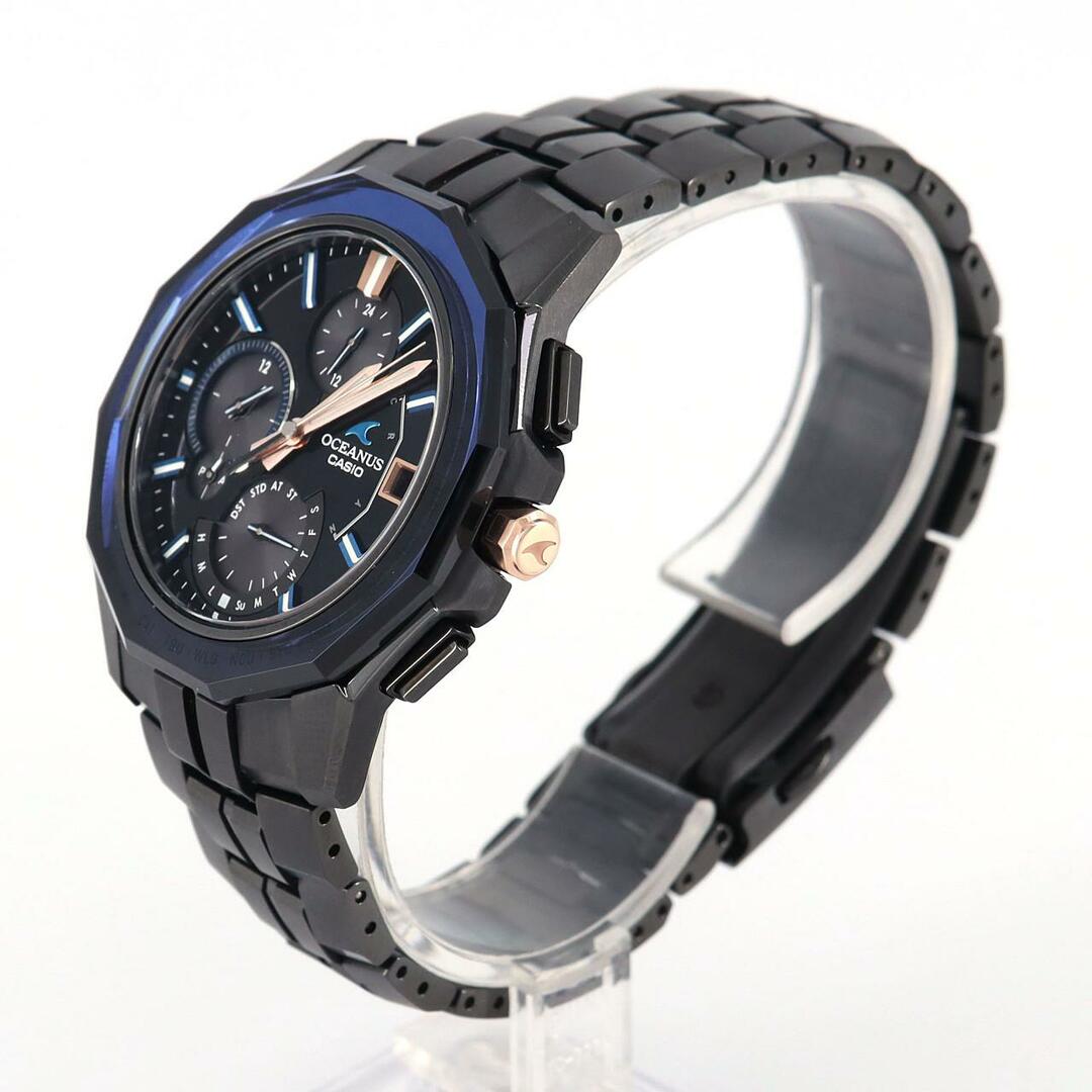CASIO(カシオ)のカシオ オシアナス 電波時計 OCW-S6000B-1AJF TI ソーラークォーツ メンズの時計(腕時計(デジタル))の商品写真
