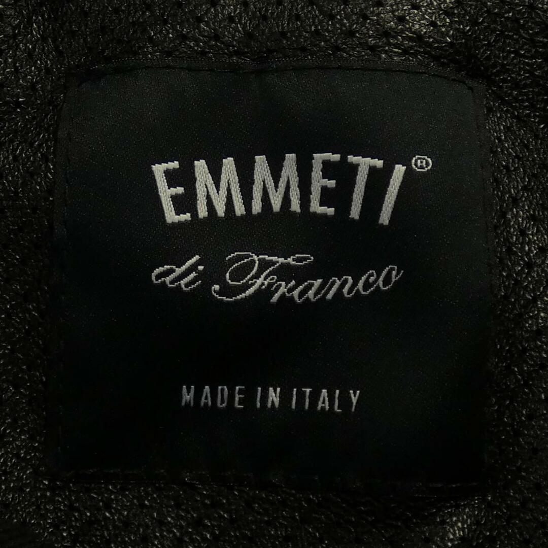 EMMETI(エンメティ)のエンメティ EMMETI レザージャケット メンズのジャケット/アウター(テーラードジャケット)の商品写真
