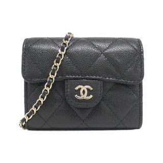 シャネル(CHANEL)の【未使用品】シャネル タイムレスクラシック ライン AP0238 チェーンクラッチ(名刺入れ/定期入れ)