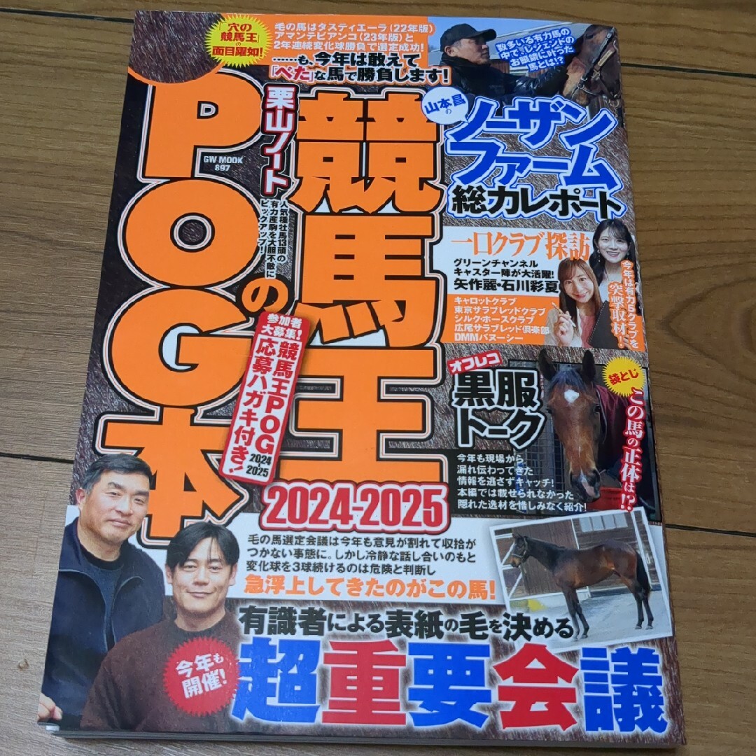 競馬王のPOG本 2024-2025 黒本 エンタメ/ホビーの本(趣味/スポーツ/実用)の商品写真