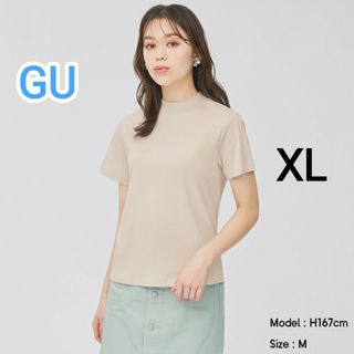 GU - GU  ジーユー  Tシャツ  スムースT   クルーネック  XL