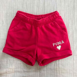 PUMA  120cm キッズ　ガールズ　ピンク　短パン