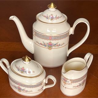 ミントン(MINTON)の【レア美品】ミントン★ペルシアンローズ★ティーポットセット(食器)