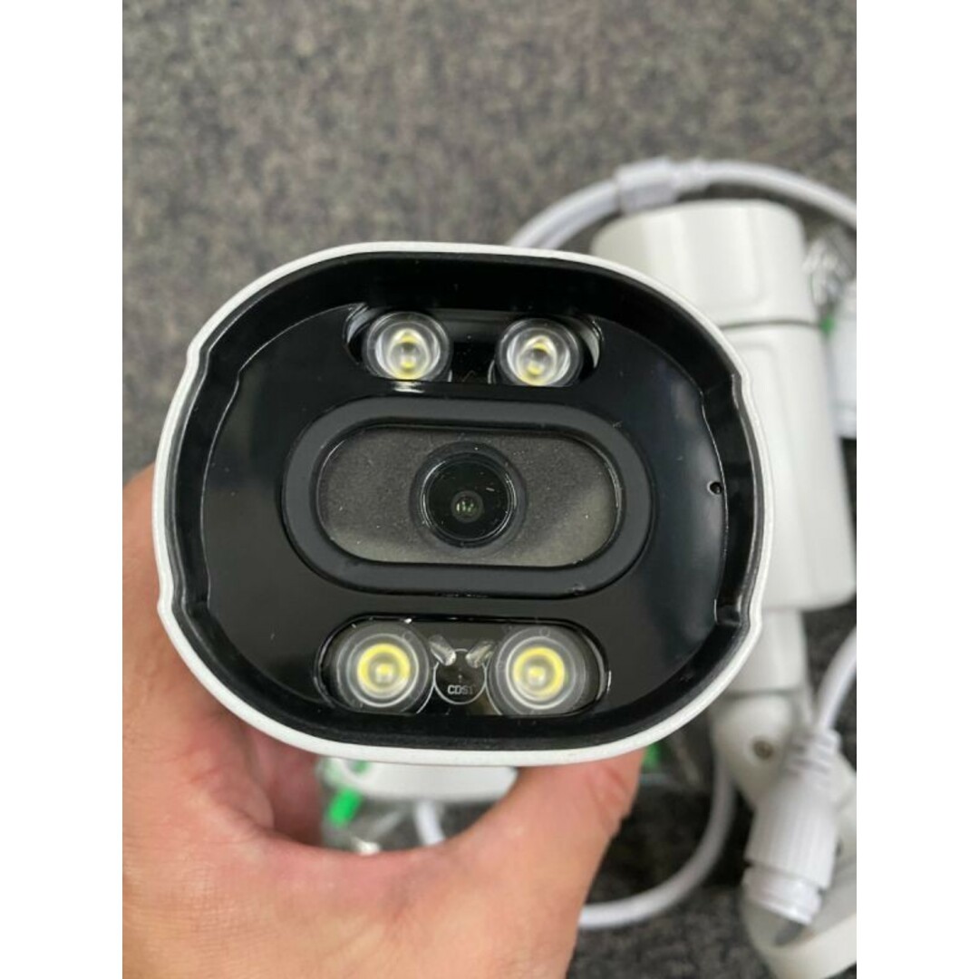 POE防犯カメラ4台セット ONVIF対応 500万画素「POE-4MMx4」 スマホ/家電/カメラのカメラ(その他)の商品写真