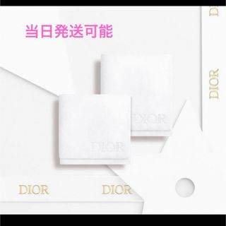 Christian Dior - 新品　ディオール　ノベルティ　フェイスタオル　ハンドタオル　巾着