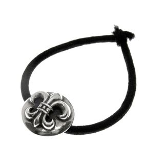 Chrome Hearts - クロムハーツ CHROME HEARTS ■ 【 HAIRBAND BS FLUER 】 BSフレアボタンヘアゴム シルバーコンチョ　32759