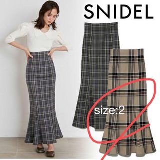 スナイデル(SNIDEL)のSNIDEL/スナイデル♡新品タグ付き♡マーメイドロングスカート(ロングスカート)