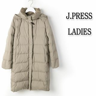 ジェイプレスレディス(J.PRESS LADIES)の774 新品 ジェイプレス ブラッシュド マルチポリ ロング ダウン コート 9(ダウンコート)