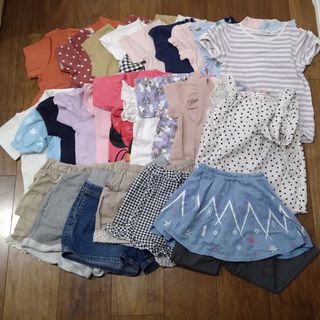 ブランシェス(Branshes)の120、110女の子用夏物お洋服まとめ売り26点(その他)