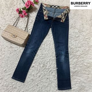 BURBERRY - バーバリーロンドン　デニム　150cm キッズ　ノバチェック　S