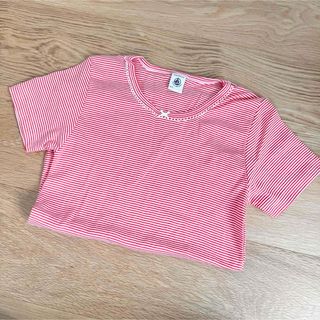 PETIT BATEAU - petit bateau ストライプ柄 半袖 Tシャツ プチバトー 12ans