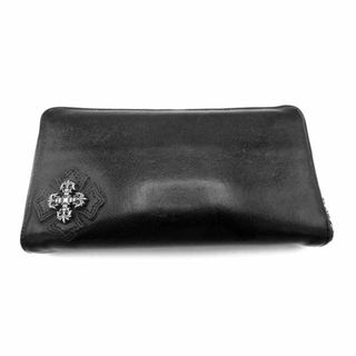 クロムハーツ(Chrome Hearts)のクロムハーツ CHROME HEARTS ■ 【 REC F ZIP 】 レック フィリグリー プラス ダガー ジップ レザー ウォレット 長財布　32761(長財布)