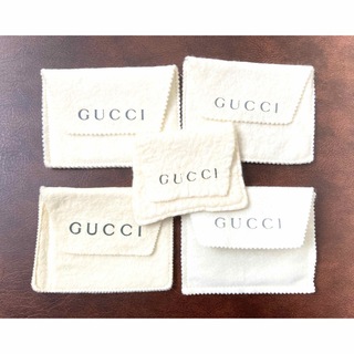 グッチ(Gucci)のGUCCI/グッチ ジュエリー保存袋/アクセサリー入れ ヴィンテージ/5枚セット(ブレスレット)