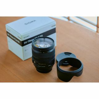 シグマ(SIGMA)の【極美品】SIGMA 24-70mm F2.8 DG OS HSM EFマウント(レンズ(ズーム))