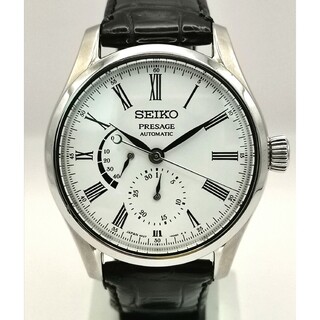 セイコー(SEIKO)の美品 セイコー 6R27-00P0 プレサージュ 銀座300本限定 時計(腕時計(アナログ))