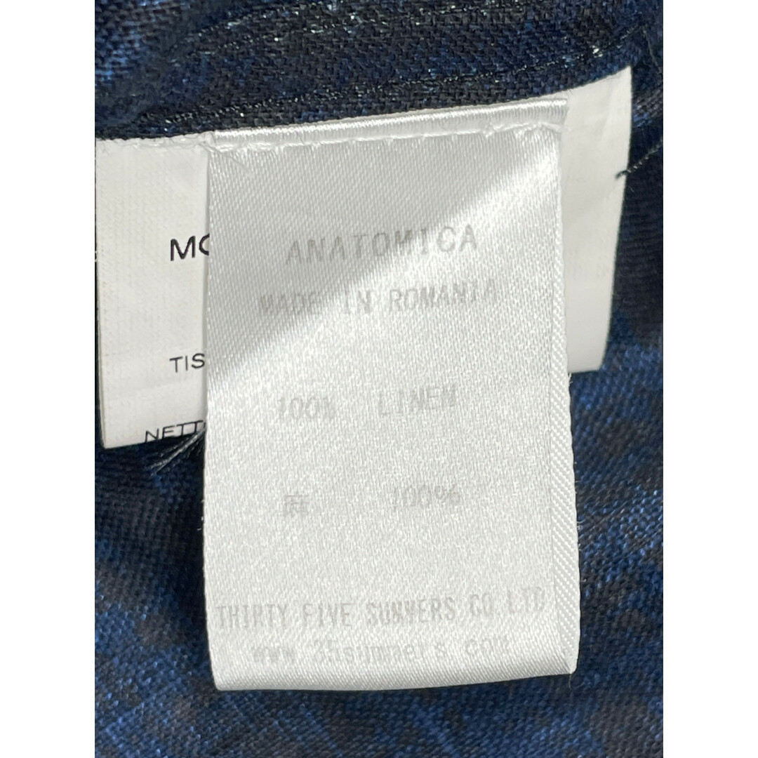 ANATOMICA(アナトミカ)のアナトミカ BLOUSE VILLETTE ﾈｲﾋﾞｰ ﾘﾈﾝｺｰﾄ 表記なし メンズのジャケット/アウター(その他)の商品写真