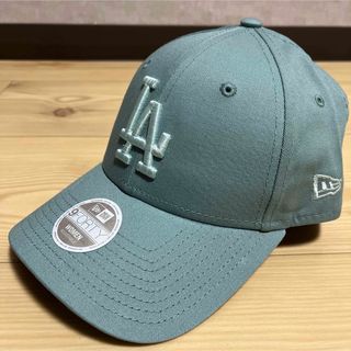 ニューエラ　NEW ERA キャップ　LAドジャース　くすみブルー