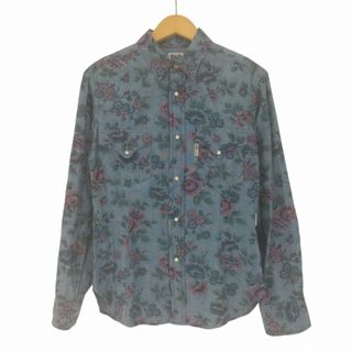 ブルーブルー(BLUE BLUE)のBLUE BLUE(ブルーブルー) 総柄 L/S ウエスタン シャツ レディース(シャツ/ブラウス(長袖/七分))