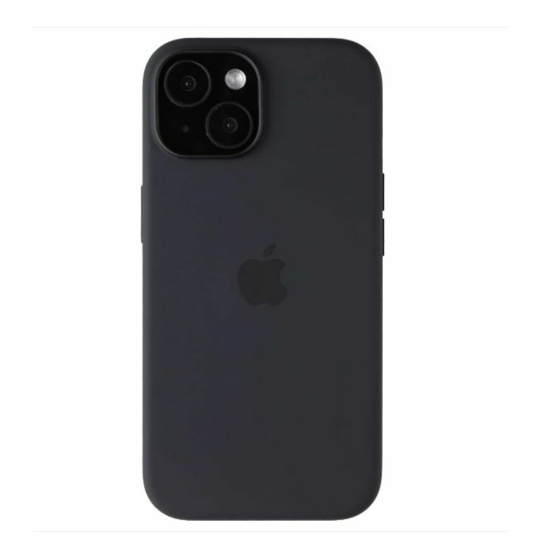 Apple(アップル)の【外箱無し】Apple 純正品 iPhone 15 シリコン ケース ブラック スマホ/家電/カメラのスマホアクセサリー(iPhoneケース)の商品写真