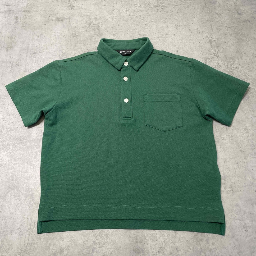 COMME CA ISM(コムサイズム)のCOMME CA ISM ポロシャツ 110cm キッズ/ベビー/マタニティのキッズ服男の子用(90cm~)(Tシャツ/カットソー)の商品写真