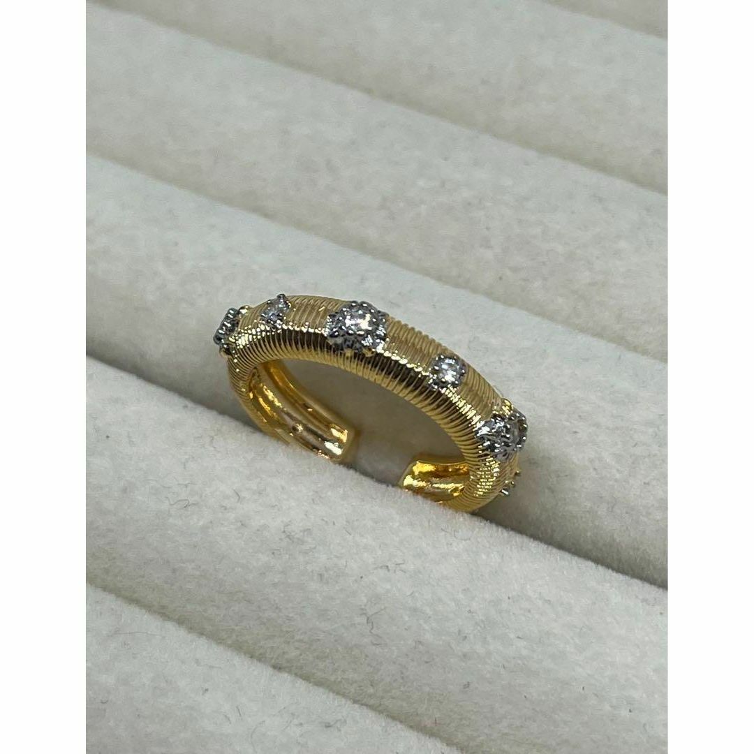 088b11ゴールド　リング　指輪　韓国アクセサリー　ジュエリー　プチプラ レディースのアクセサリー(リング(指輪))の商品写真