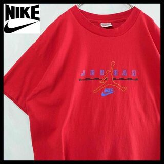 ナイキ(NIKE)の【希少】ナイキ マイケルジョーダン Tシャツ USA製 シングルステッチ 90s(Tシャツ/カットソー(半袖/袖なし))