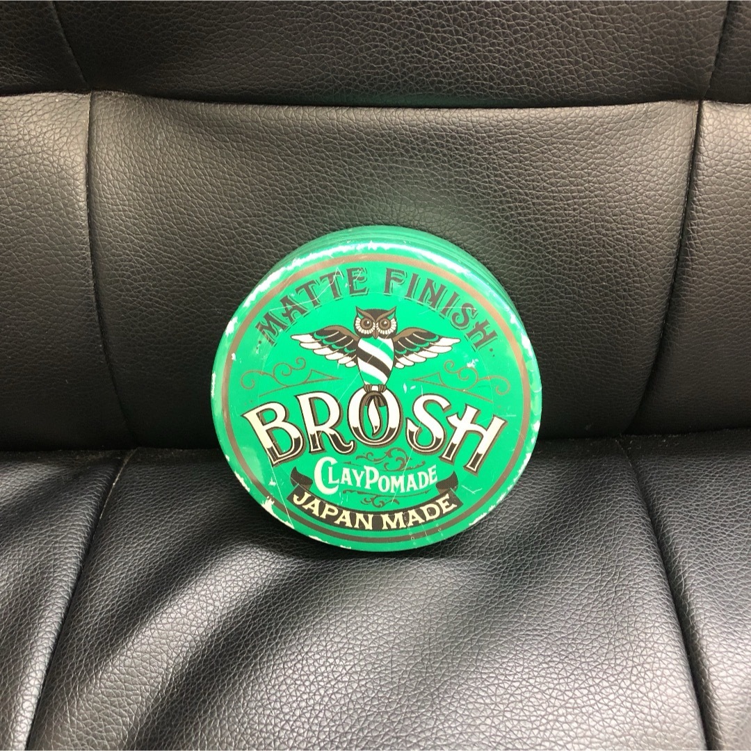 BROSH POMADE　ブロッシュ　クレイポマード　120g        コスメ/美容のヘアケア/スタイリング(ヘアワックス/ヘアクリーム)の商品写真