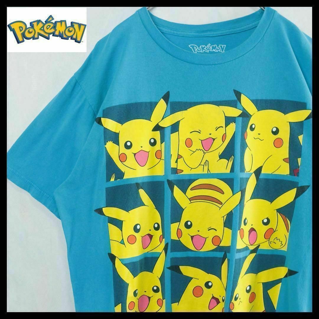 【希少】ポケモン Tシャツ ピカチュウ 公式 2011年 古着 入手困難 一点物 メンズのトップス(Tシャツ/カットソー(半袖/袖なし))の商品写真