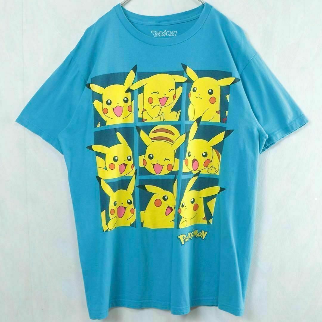 【希少】ポケモン Tシャツ ピカチュウ 公式 2011年 古着 入手困難 一点物 メンズのトップス(Tシャツ/カットソー(半袖/袖なし))の商品写真