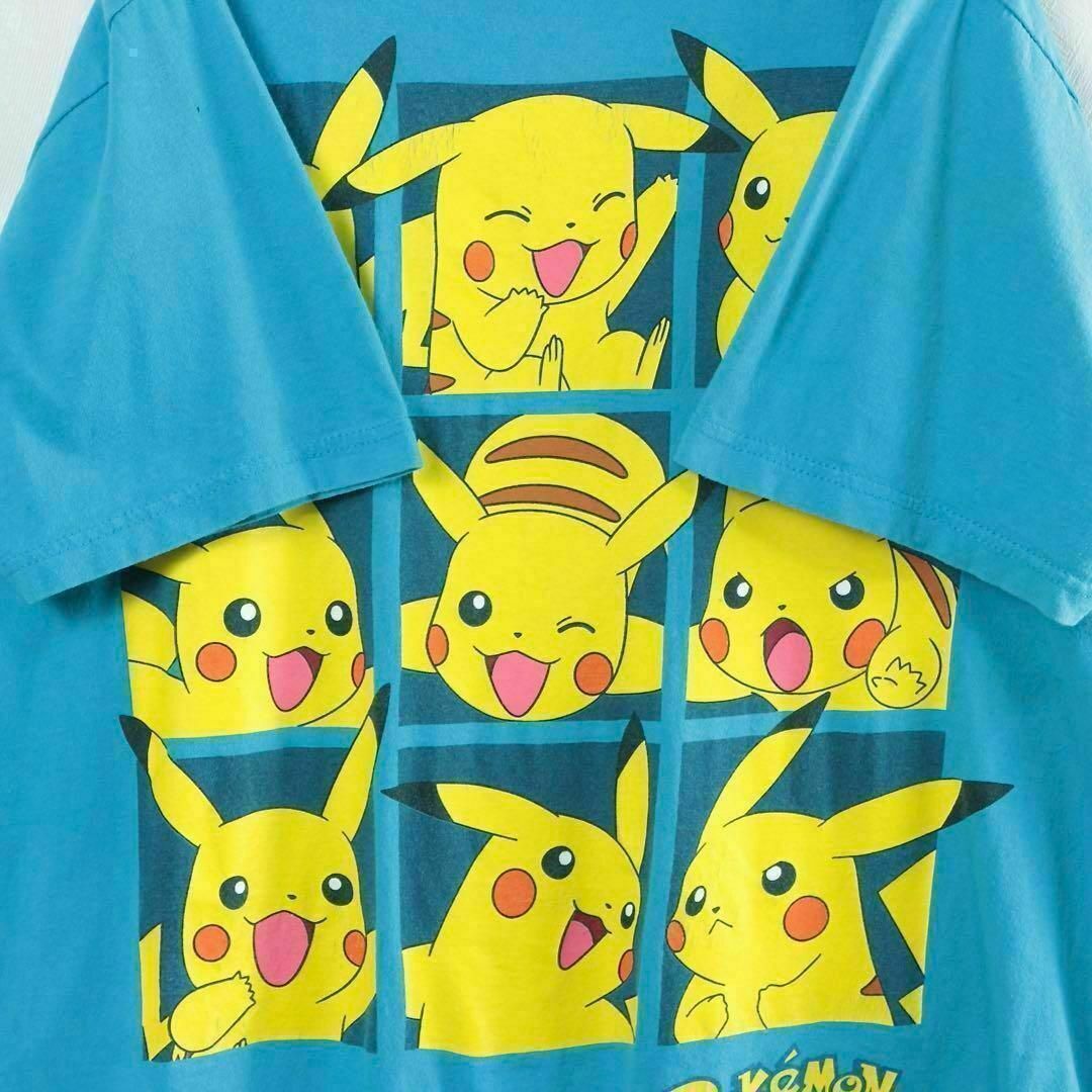 【希少】ポケモン Tシャツ ピカチュウ 公式 2011年 古着 入手困難 一点物 メンズのトップス(Tシャツ/カットソー(半袖/袖なし))の商品写真