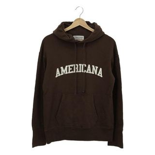 L'Appartement / アパルトモン | 2022AW | Americana Logo Parka パーカ | F | ブラウン | レディース(トレーナー/スウェット)