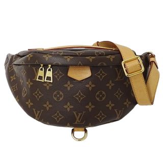 ルイヴィトン(LOUIS VUITTON)のルイ ヴィトン LOUIS VUITTON バッグ モノグラム レディース ブランド ボディバッグ ウエストバッグ バムバッグ M43644 ブラウン コンパクト おしゃれ 【中古】(ボディバッグ/ウエストポーチ)