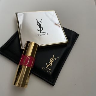 イヴサンローランボーテ(Yves Saint Laurent Beaute)のコンパクトミラー/ミニリップ(口紅)